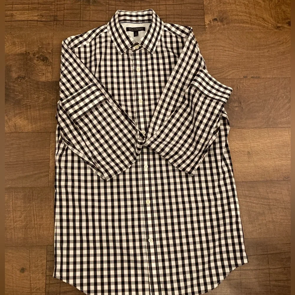 Banana Republic Non Iron Tailored Slim Fit Men’s M